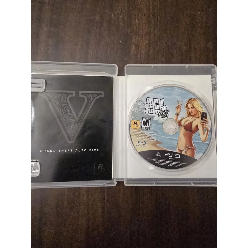 Grand Theft Auto‎ V 5 GTA V (Playstation 3 PS3) CIB Complete with Map